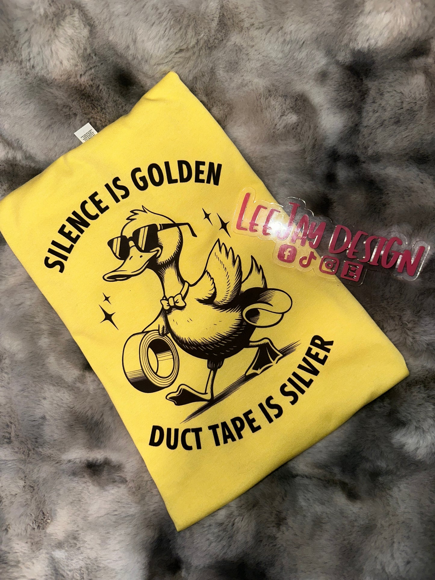 Silence is Golden- Large TShirt