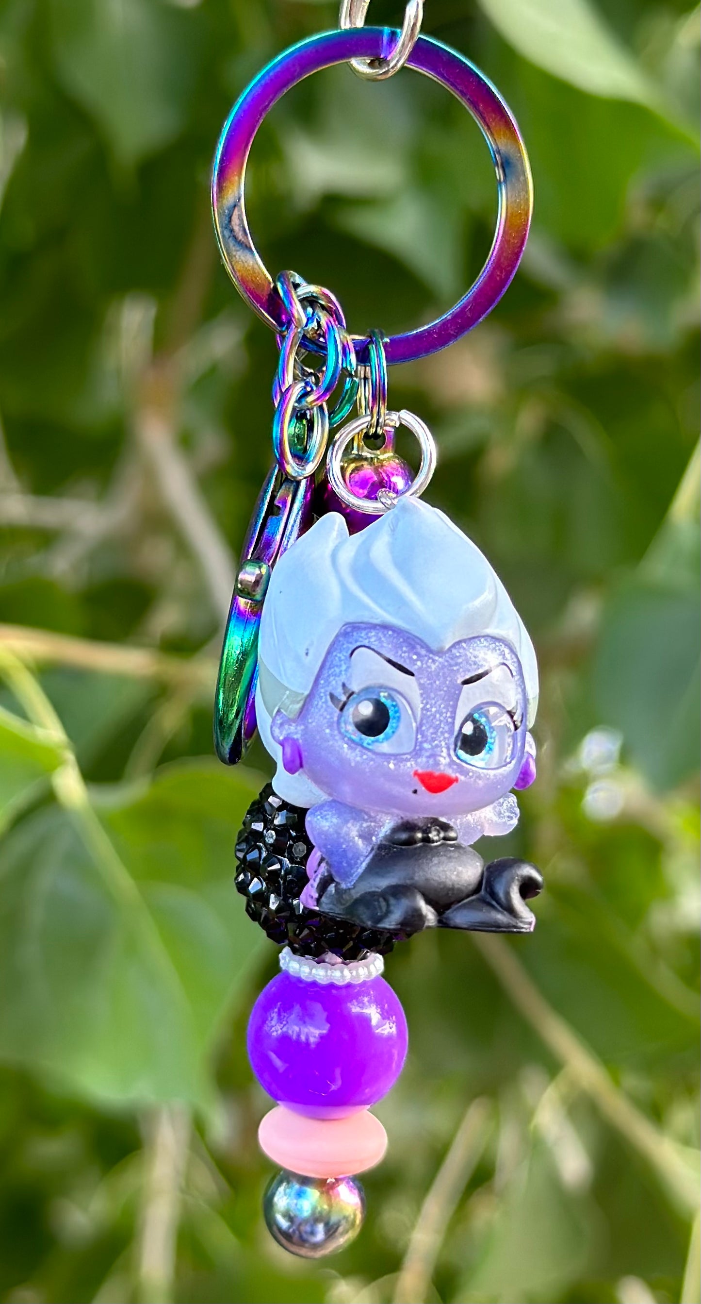 Evil Queen Mermaid Keychain