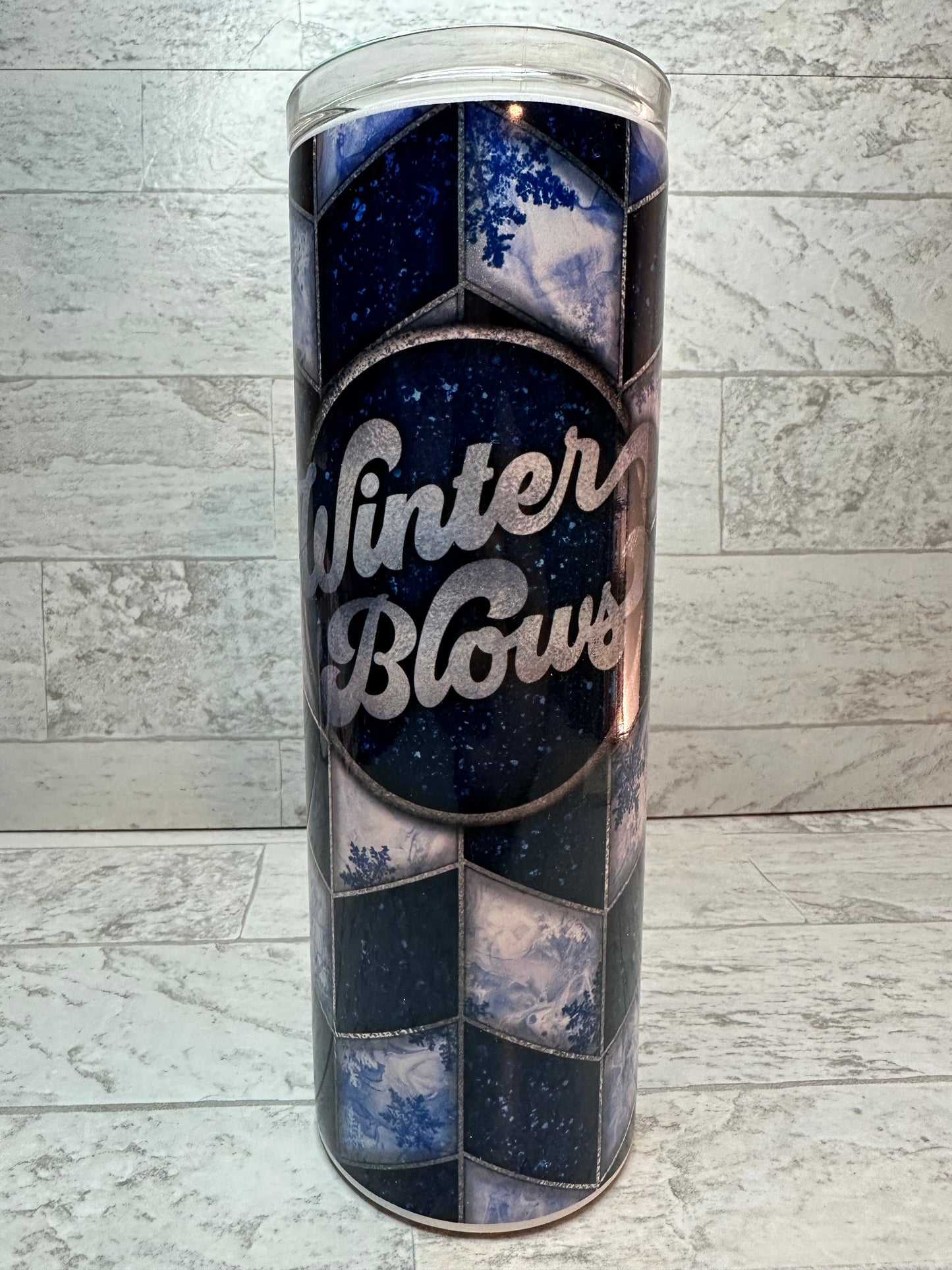 Winter Blows-20oz Metal Tumbler