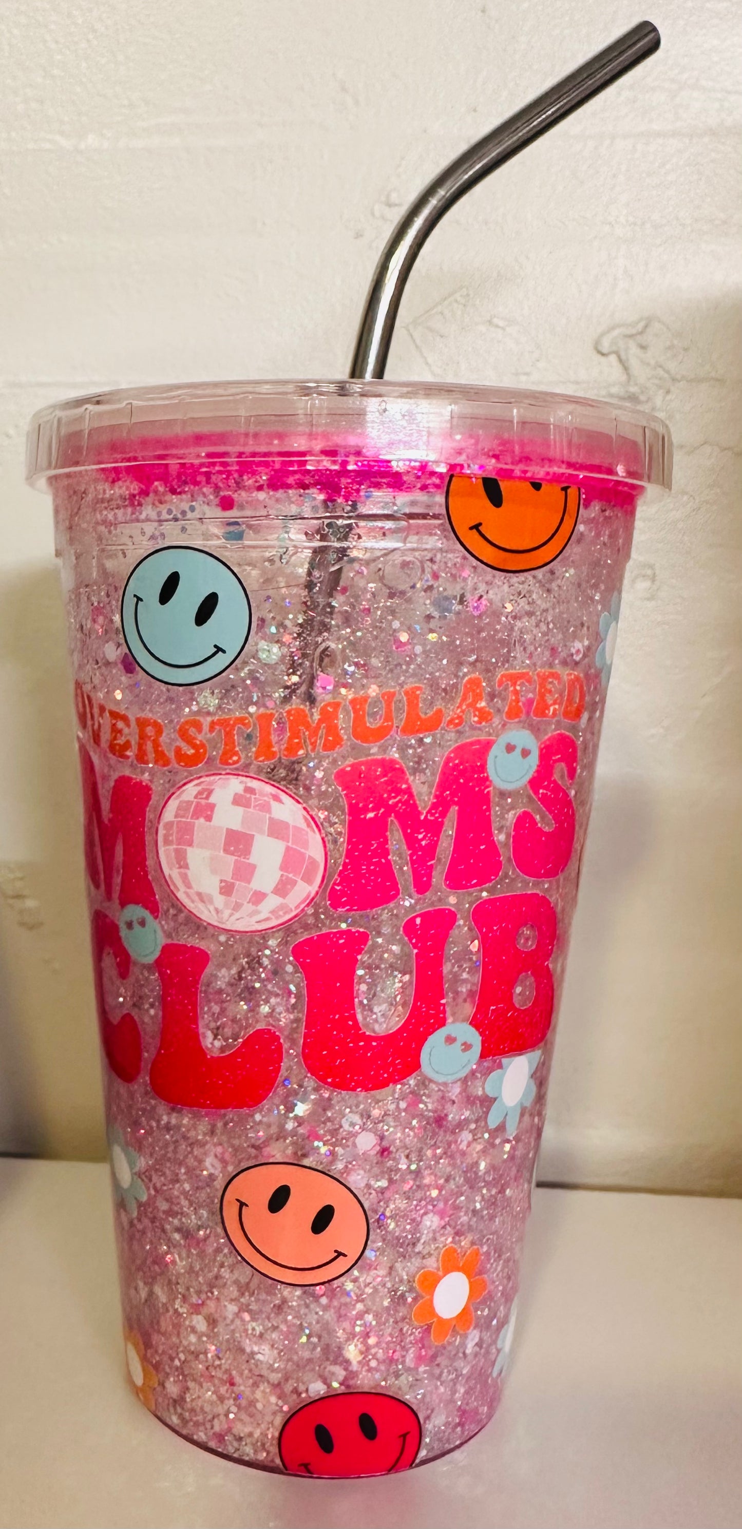 Overstimulated Moms Club 20oz Acrylic Cup