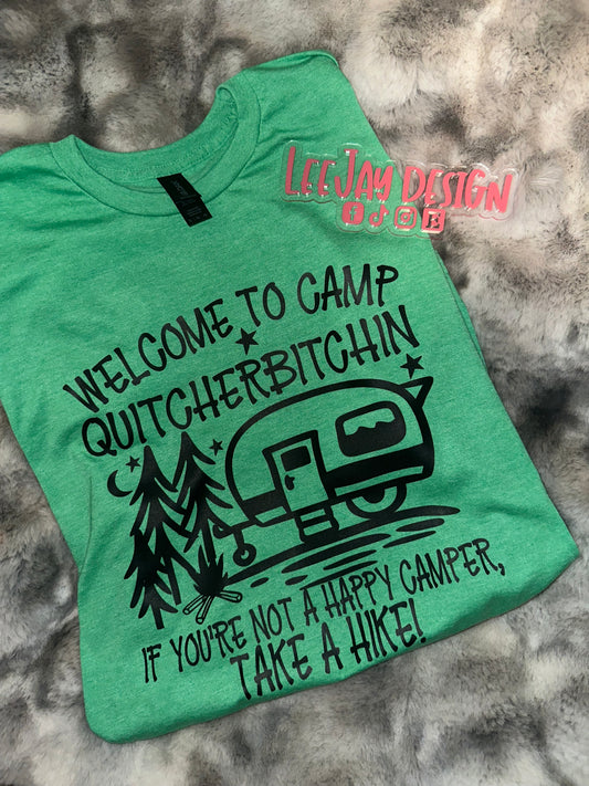 Camp Quitcherbitchin-XL TShirt