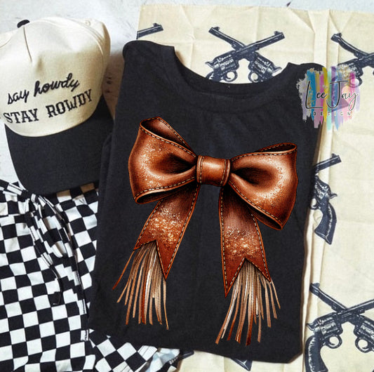 Western Bow Shirt