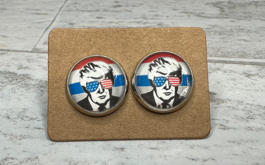 Trump Earrings