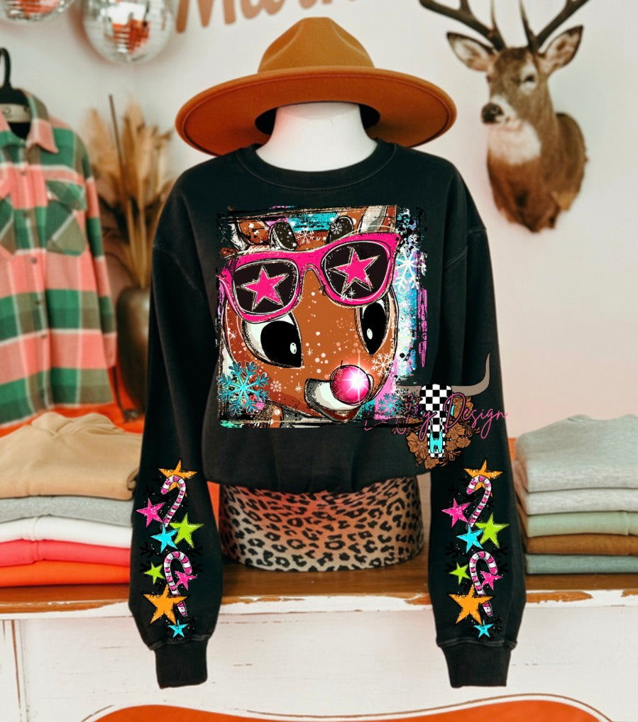 Christmas Deer Sweatshirt