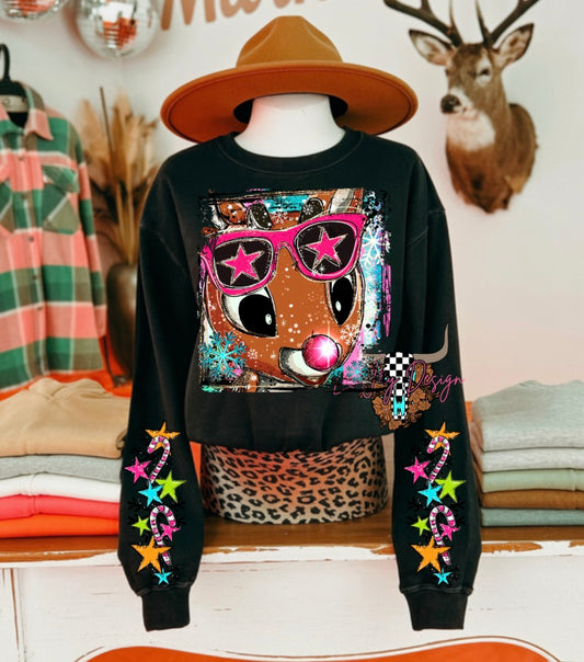 Christmas Deer Sweatshirt