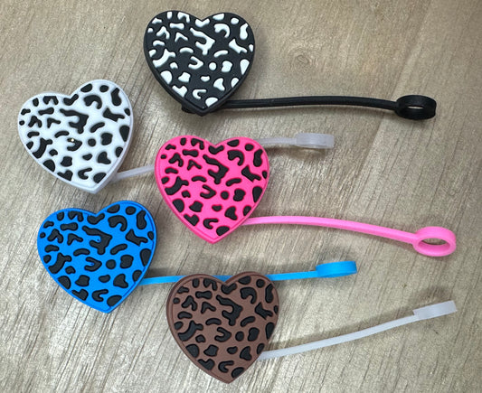 Heart Straw Toppers