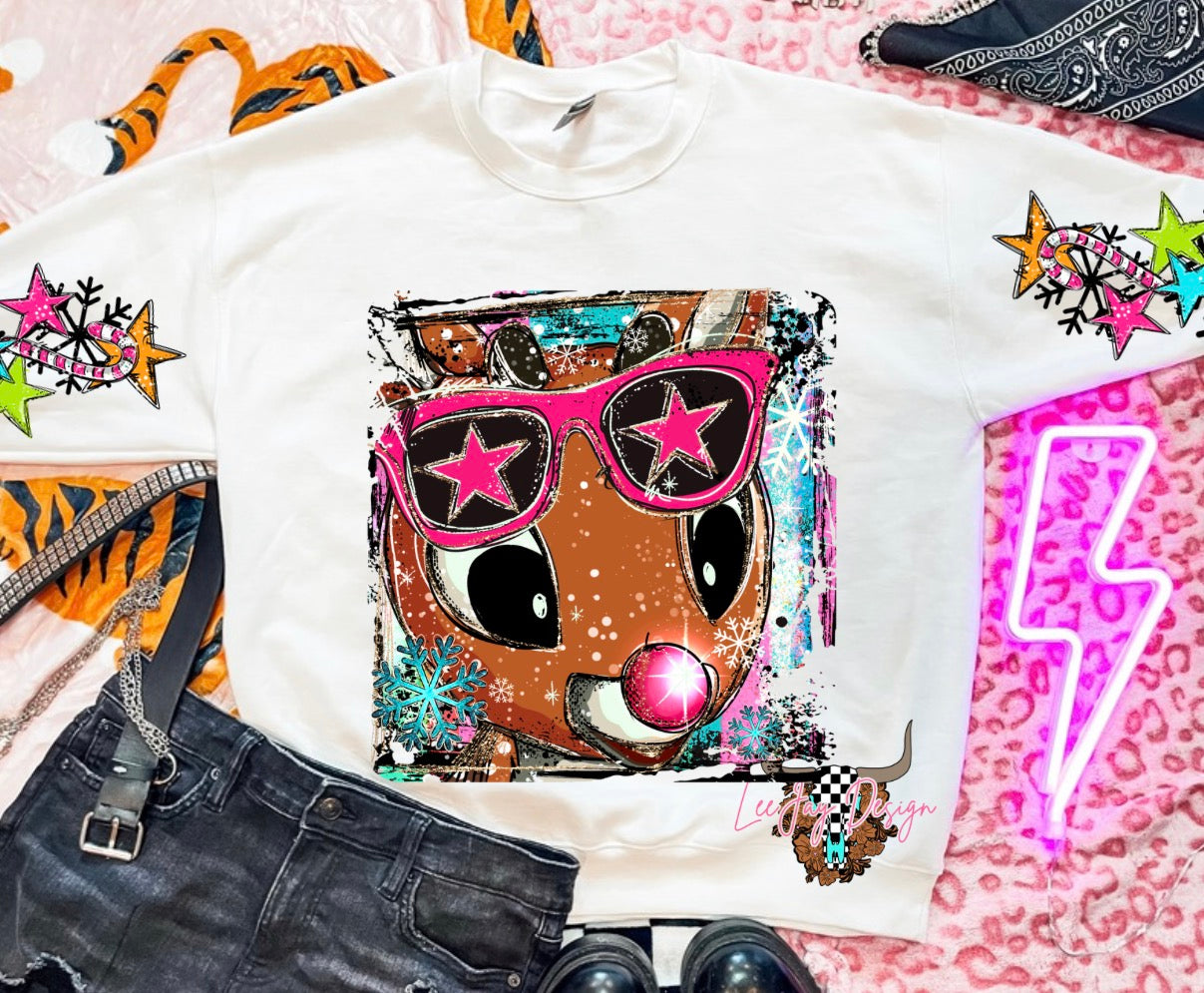 Christmas Deer Sweatshirt