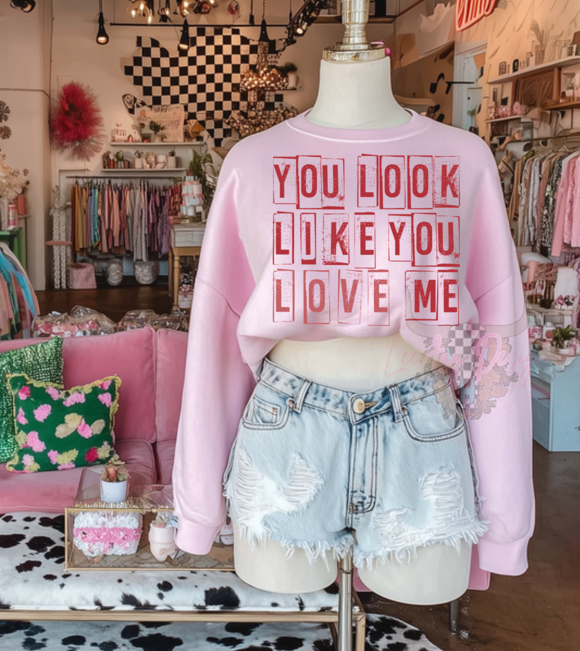 You Look Like You Love Me Sweatshirt