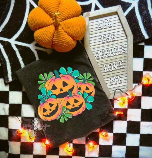 Turquoise Pumpkin Tshirt Flash Sale!