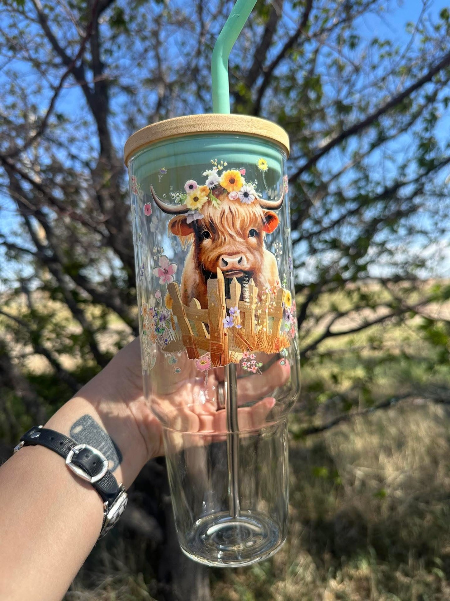 Highland Cow 40oz Tumbler