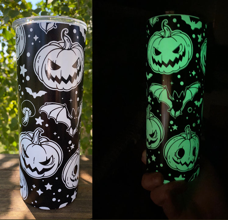 Glow in the Dark Halloween Tumbler