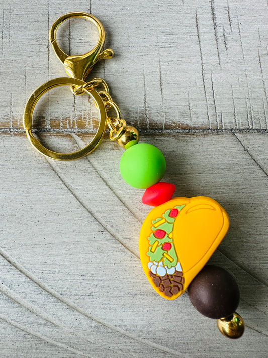 Taco Keychain