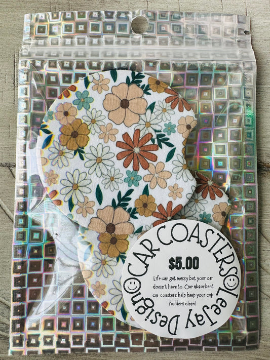 Floral Coasters