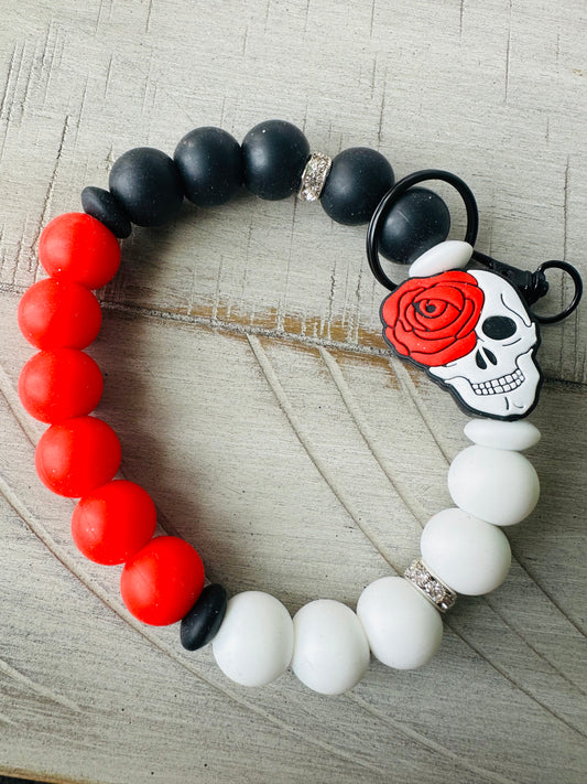 Skull Wristlet